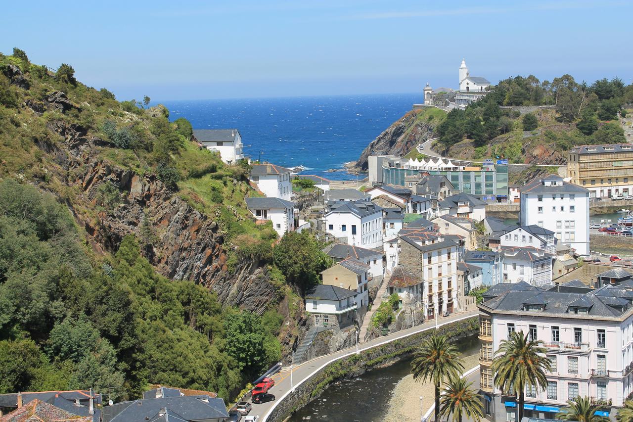 Apartamentos Turisticos Vistademar Luarca Esterno foto