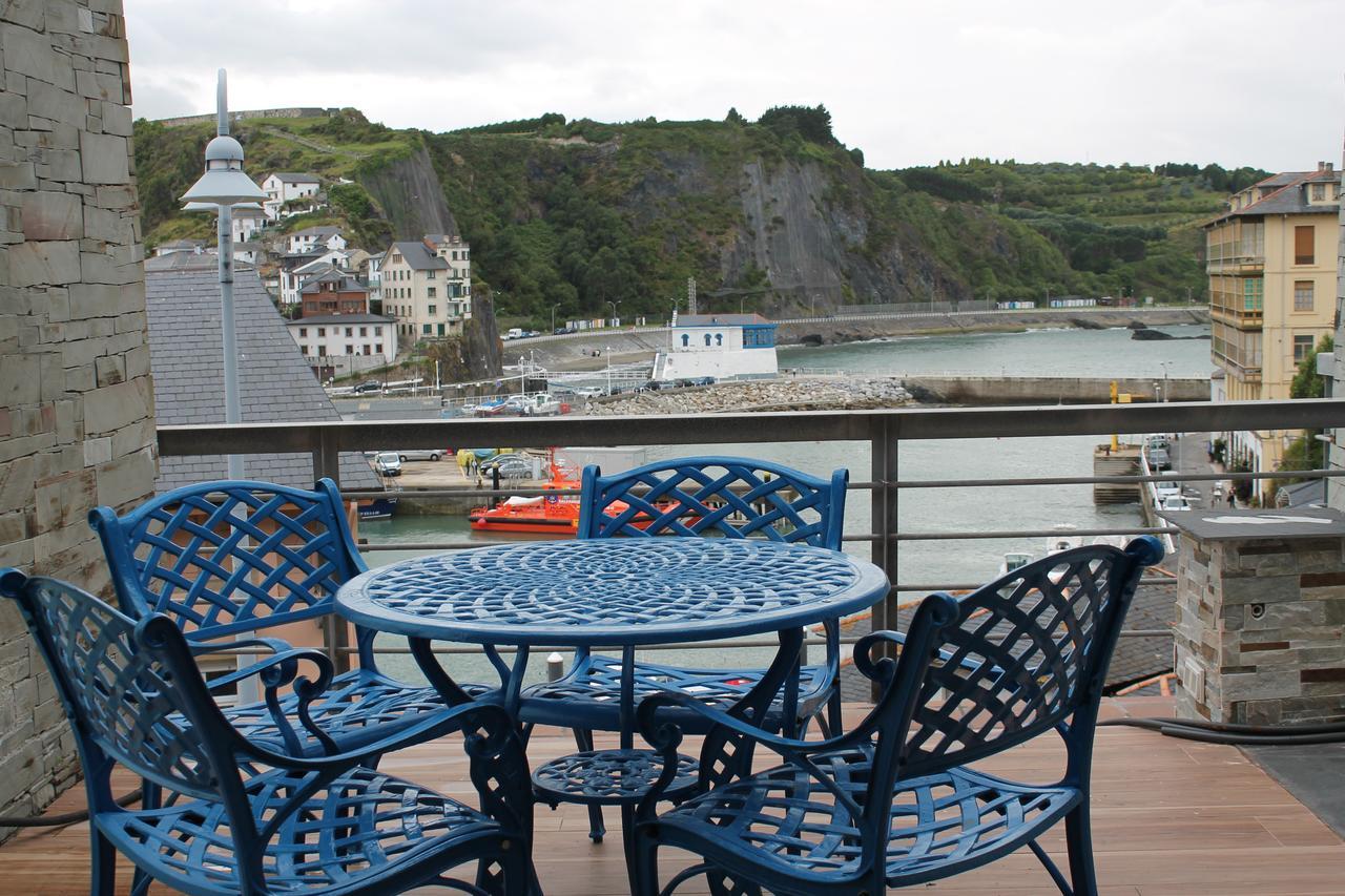 Apartamentos Turisticos Vistademar Luarca Esterno foto