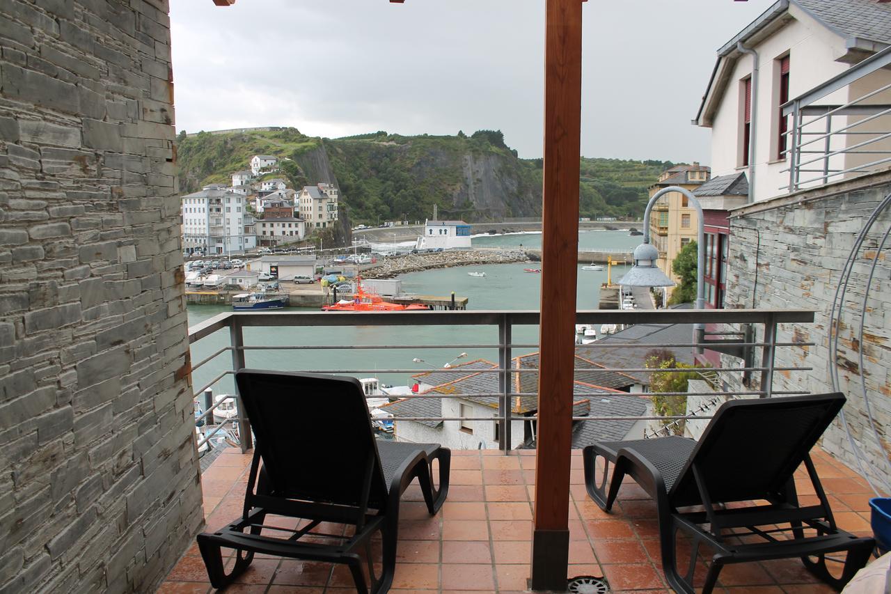 Apartamentos Turisticos Vistademar Luarca Esterno foto
